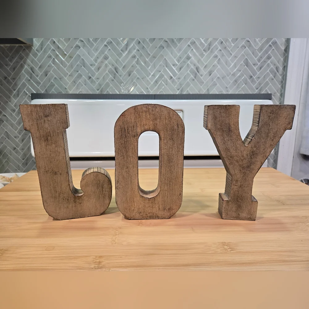 Plaid JOY Holiday Decoration‎